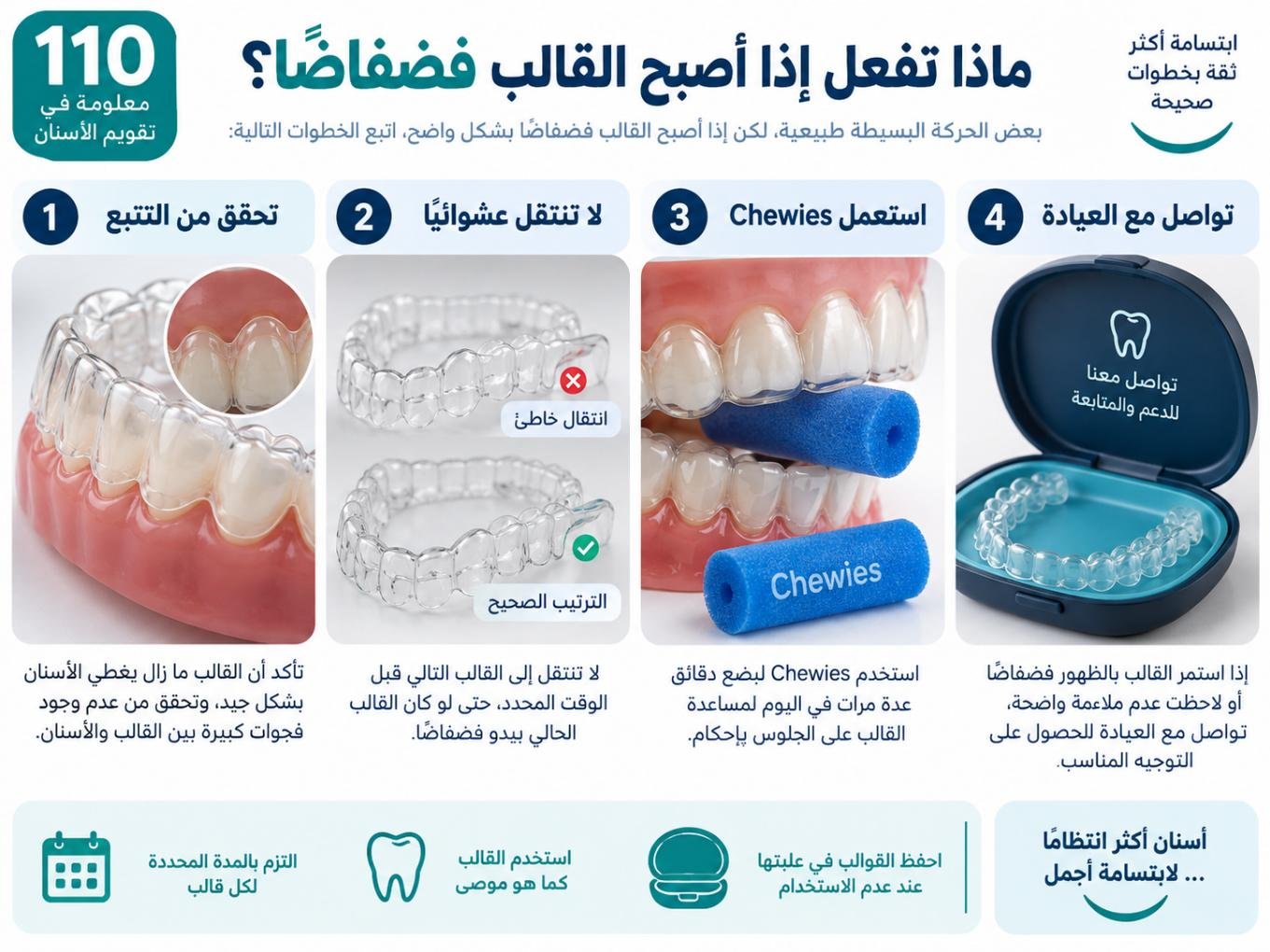 ماذا تفعل إذا أصبح القالب فضفاضًا؟