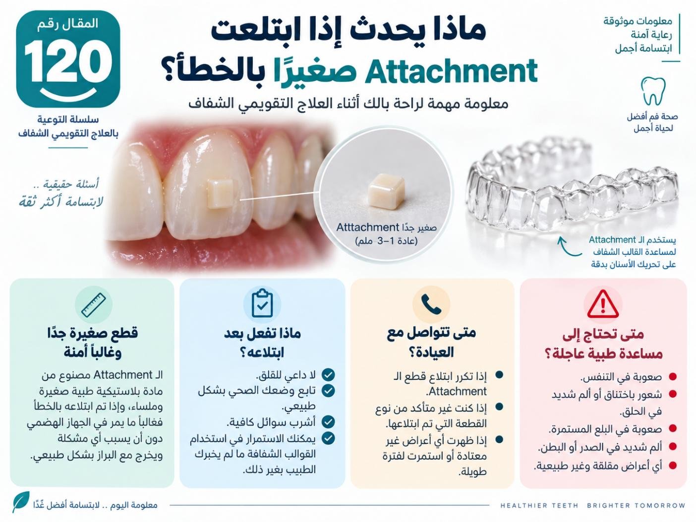 ماذا يحدث إذا ابتلعت Attachment صغيرًا بالخطأ؟