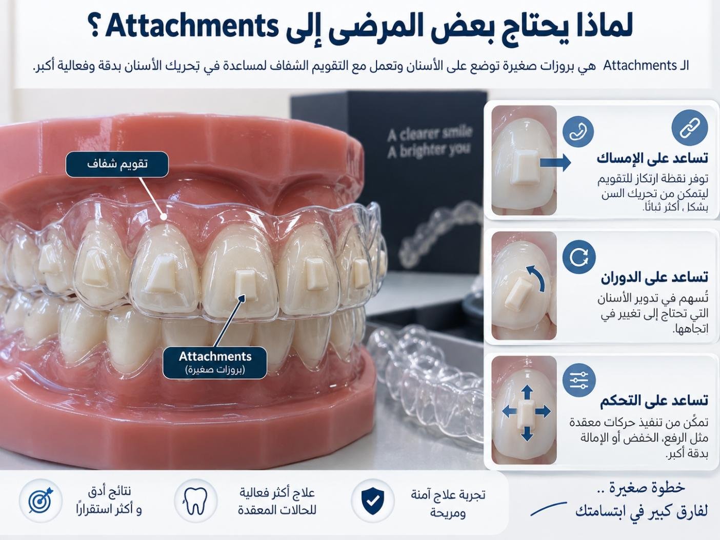 لماذا يحتاج بعض المرضى إلى Attachments؟