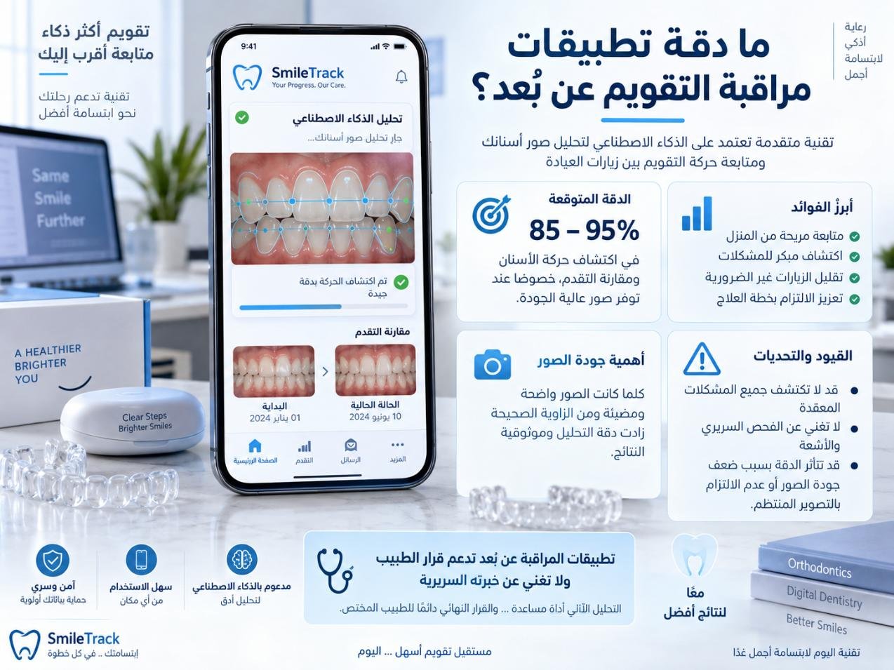 ما دقة تطبيقات مراقبة التقويم عن بُعد؟