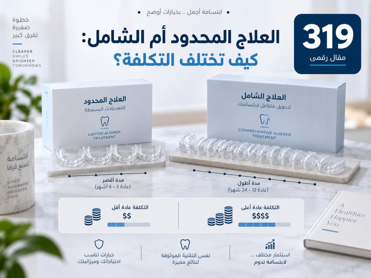 العلاج المحدود أم الشامل: كيف تختلف التكلفة؟