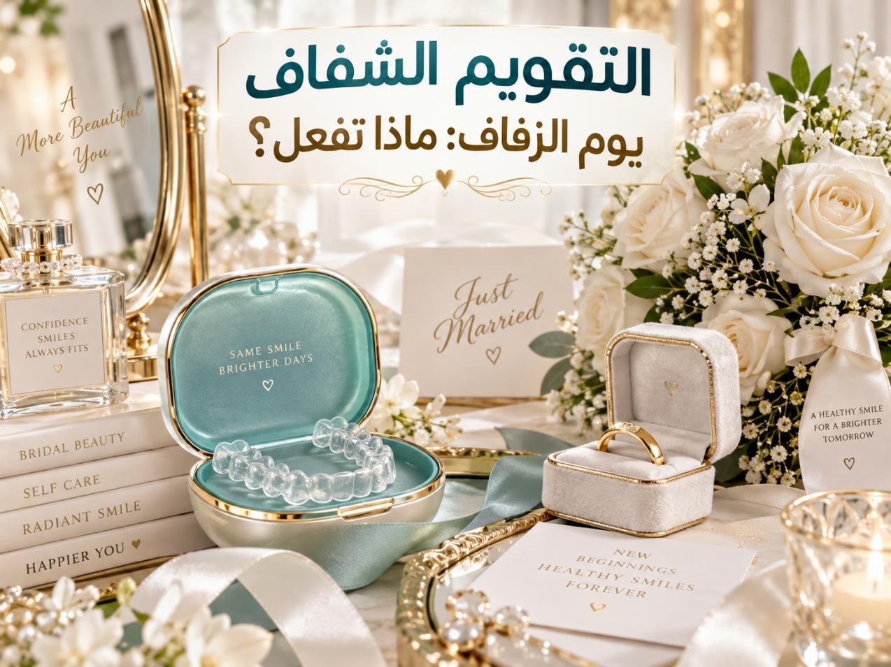التقويم الشفاف يوم الزفاف: ماذا تفعل؟