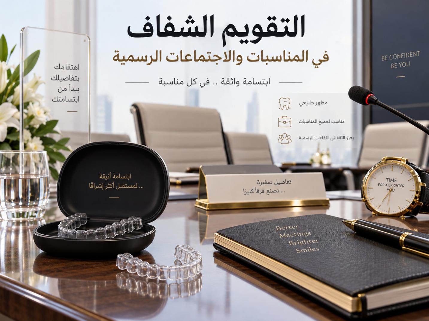 التقويم الشفاف في المناسبات والاجتماعات الرسمية