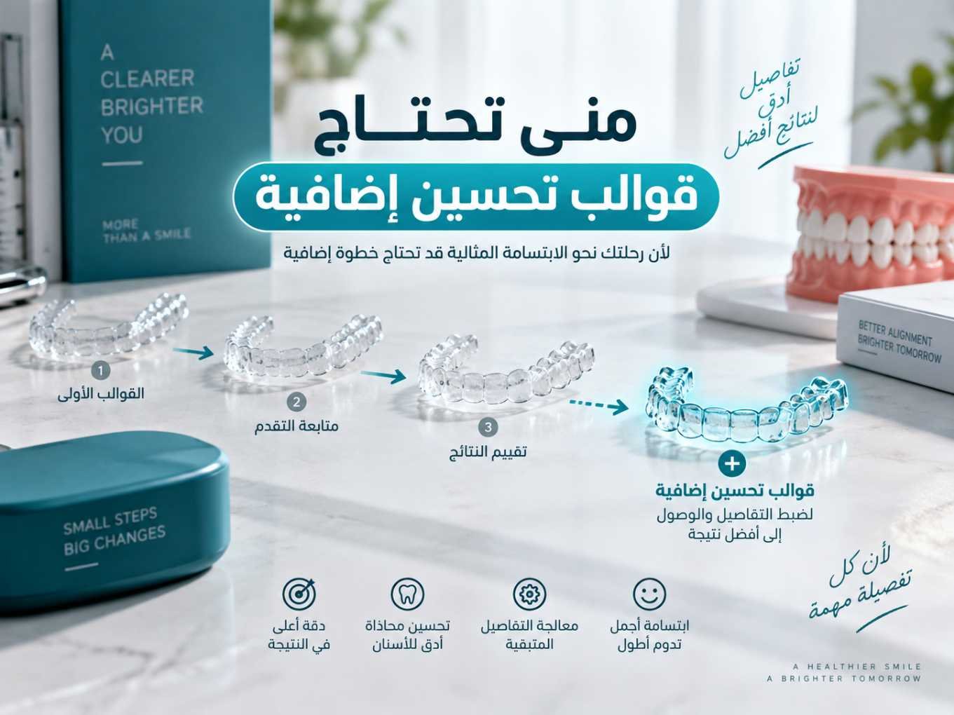 هل التقويم الشفاف يصلح فقط للحالات البسيطة؟