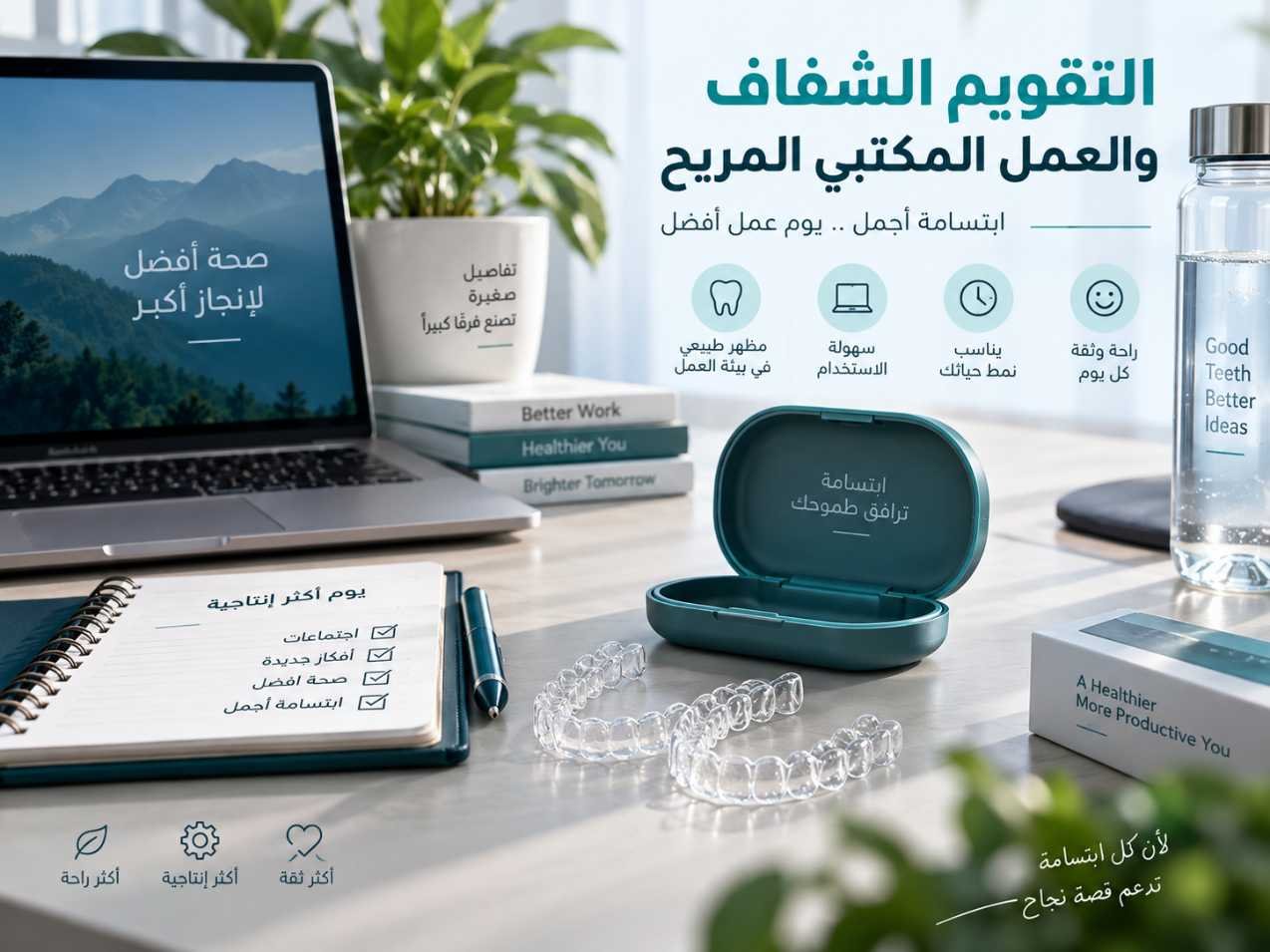 هل يجب ارتداء التقويم الشفاف 24 ساعة؟