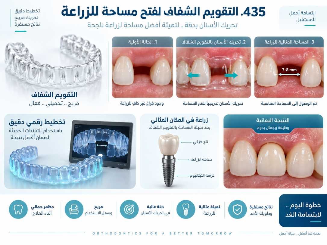 التقويم الشفاف لفتح مساحة للزراعة
