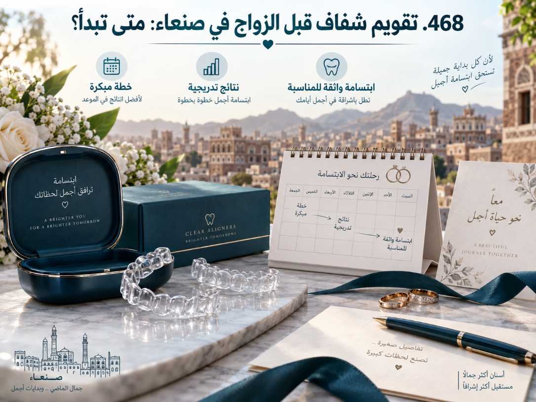 تقويم شفاف قبل الزواج: كيف تخطط للوقت بواقعية؟