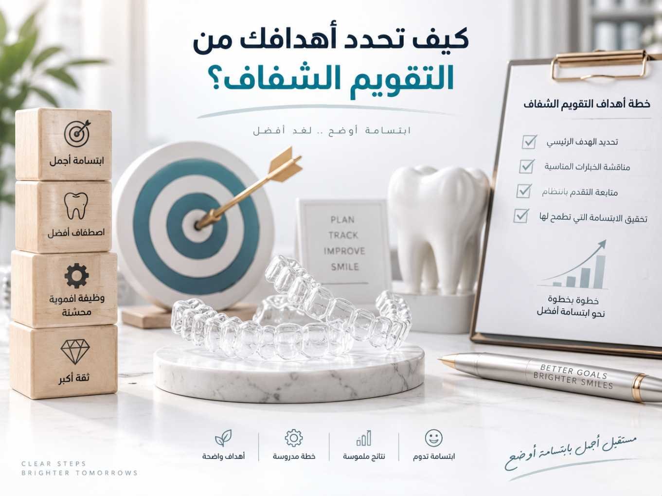 كيف تحدد أهدافك من التقويم الشفاف؟