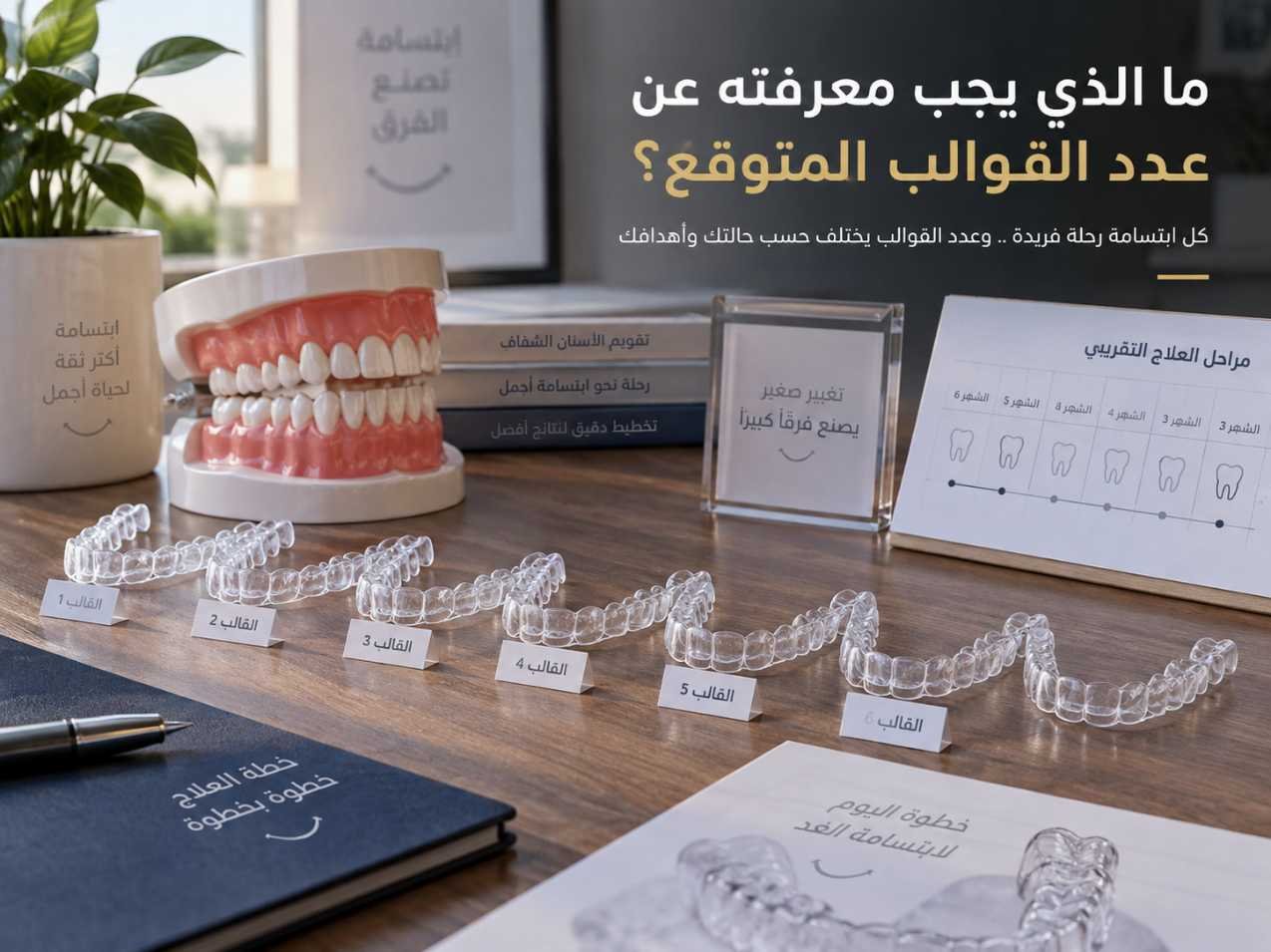 ما الذي يجب معرفته عن عدد القوالب المتوقع؟