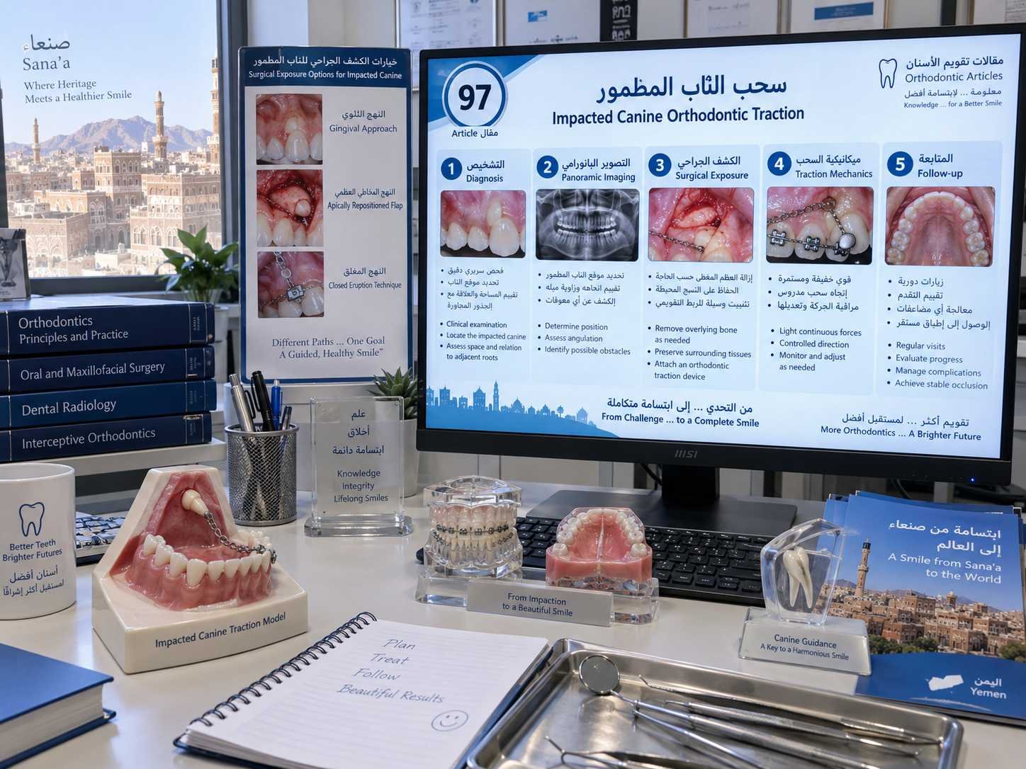 تقويم الأسنان مع زراعة الأسنان: الاستخدامات والخطوات والعناية
