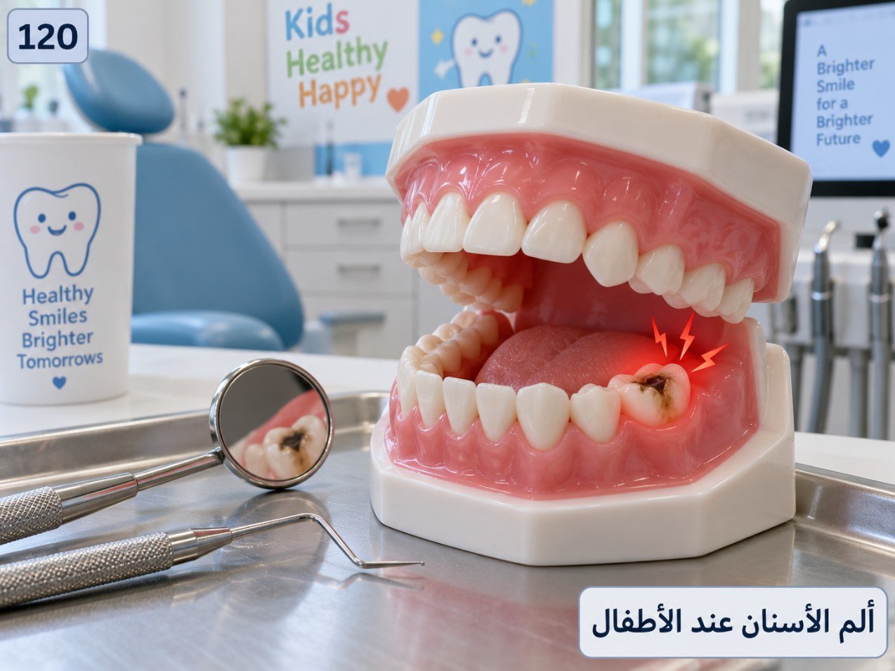 ألم الأسنان عند الأطفال: الأسباب والتشخيص وخيارات العلاج