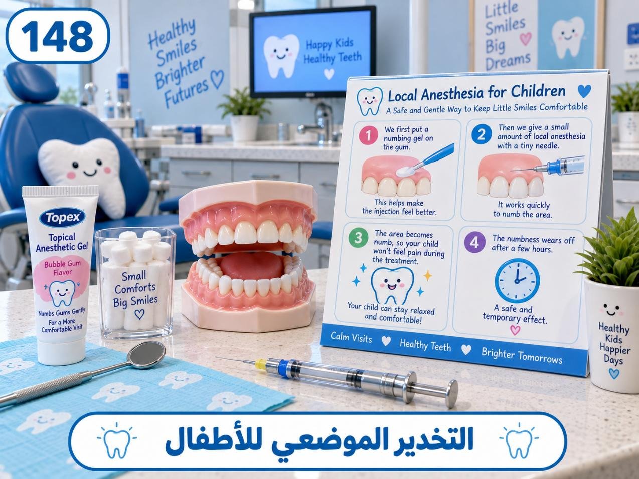 التخدير الموضعي للأطفال: دليل عملي والخطوات المهمة
