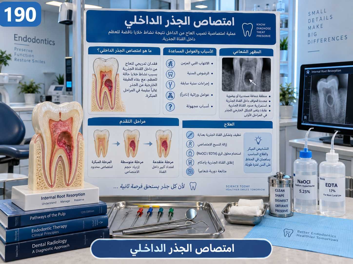 امتصاص الجذر الداخلي: الأسباب والتشخيص وخيارات العلاج